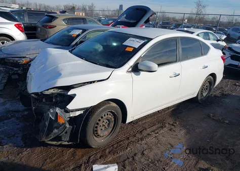 2017 Nissan Sentra Sv z USA, uszkodzony, nr VIN 3N1AB7AP8HY350774